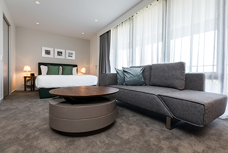 Studio Delux Suite - Living Area Sofa Bed